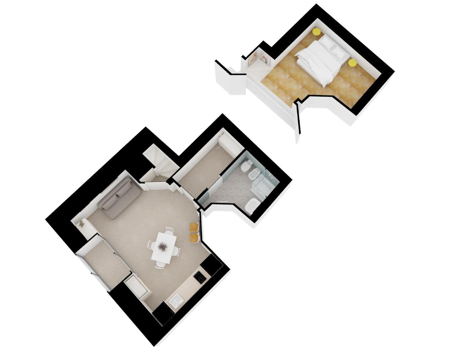 Casina Bianca Lägenhet *